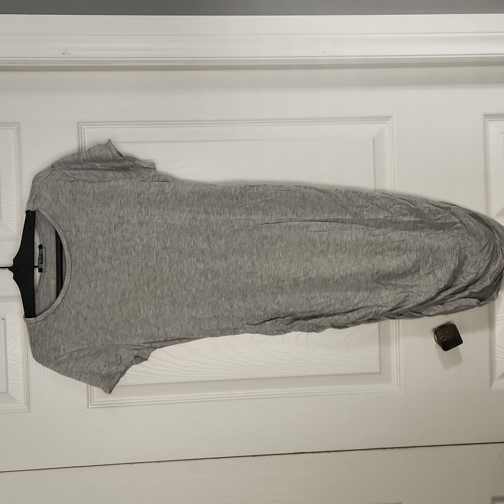 Studio Heather Gray T-Shirt Dress